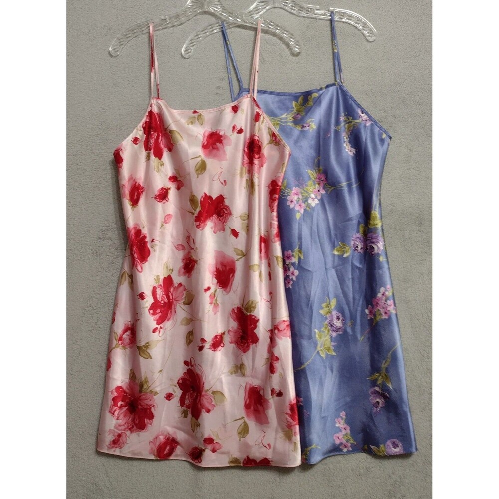 Gilligan & O'Malley Floral Chemises Set